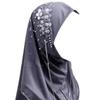 RONGXG One Piece Hijab Scarves for Women Girl Flower Muslim Hijab Islamic Head Wrap Scarves Full Cover Head Wrap Scarf view 2