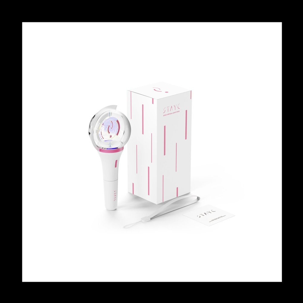 STAYC Official Light Stick Fanlight Box+Lightstick+Strap+Warranty+Tracking Sealed