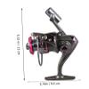 GANAZONO Metal Fishing Reel Durable Construction Interchangeable Rocker Arm Smooth Wire Cup for Sea Rods and Fishing Gear Accessories view 2