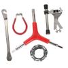 Yardwe Complete Bike Repair Tool Kit Bike Wrench Set Tire Lever Chain Splitter Wrench for Cycling view 1