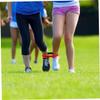 Yardwe 16pcs Legged Race Bands Teamwork Training Straps Outdoor Game Straps Elastic Leg Race Ropes view 2