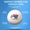 3-Star Table Tennis Balls (Pack of 10) White Ping Pong Balls Premium40+ Tournament-Level ABS Professional Perfect Sphere for Perfect Spin, Excellent Accuracy, Reliable Bounce view 4