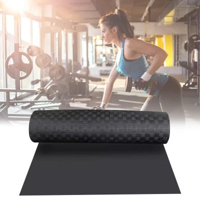 Treadmill & Exercise Equipment Mats Exercise Bike Mat, Elliptical Mat, For Exercise Bike, Elliptical, Exercise Mat For Jump Rope, Workout, Yoga, Gym Floor For Hardwood Floor Carpet P(Size:60x100x1cm)