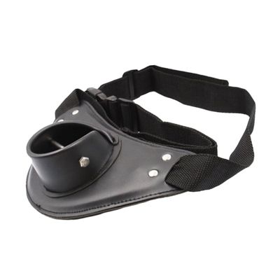 GANAZONO Portable Fishing Rod Waist Belt Holder for Fishing Lightweight Pu Material Durable Design for Relaxed Experience