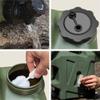 3.2 Gallon Water Jug with Spigot, BPA Free Leak-Proof Camping Water Container, Portable Emergency Water Storage for Outdoor Hiking, Camping, Home Use, Camping Essentials view 3