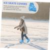 BESPORTBLE Lightweight Wear-Resistant Boot Covers for Ice Skates and Roller Skates Comfortable Protective Covers Sky Blue for Figure Skating Enthusiasts view 4