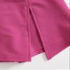 DIERAN Summer Womens Casual Shorts Elastic Waist Slit Front Skort view 3