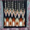 EQUIGEAR Western Ranch Horse Saddle Blanket New Zealand Wool Western Design Handmade Saddle Blanket Top Wool Pad Sensor Flex (Customization Available) ZB-052 (34" x 36") view 1