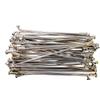 12 Gauge 304 Stainless Steel Electric Bicycle Spokes and Nipples 12G Silver Color E-Bike Spokes of Bag of 36 PCS Dia. About 2.6MM (162MM) view 1