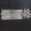 12 Gauge 304 Stainless Steel Electric Bicycle Spokes and Nipples 12G Silver Color E-Bike Spokes of Bag of 36 PCS Dia. About 2.6MM (140MM) view 3