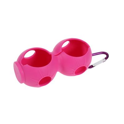 Kisangel Golf Set Ball Holder Clip Silicone Ball Carrier Accessory for Storage Display