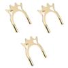 Kisangel 3pcs Billiards Cue Stick Bridge Rack Pool Cue Holder for Snooker and American Billiards for Easy Storage and Use view 1
