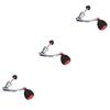 BESPORTBLE 3pcs Fishing Reel Handle Grip Replacement Red Rotatable Knob for Power Handle Sturdy Grip view 1