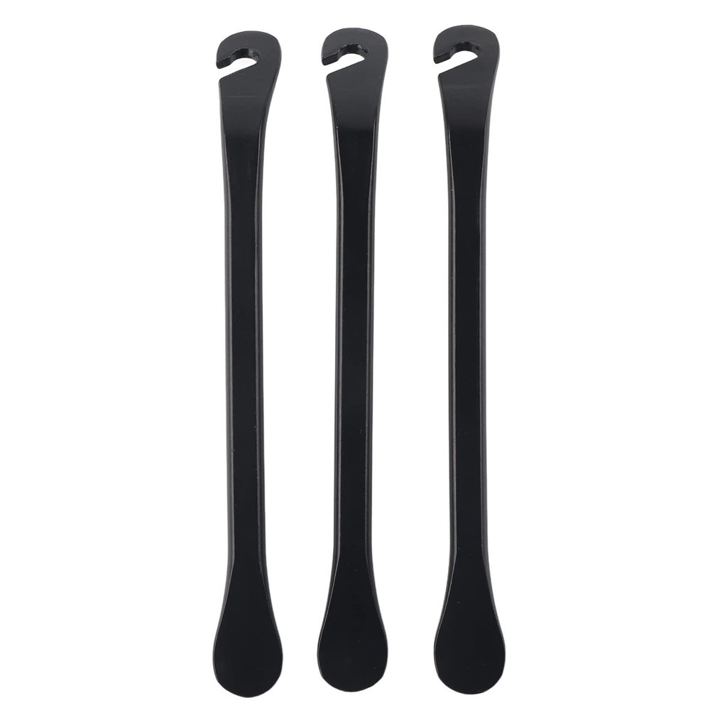 3pcs Bike Tire Lever, Portable Cycle Tyre Lever Hardened Carbon Steel Spoon Bike Tire Repair Tool Bike Tire Removal Tool, Hardened Carbon Steel Spoon Bike Tire Repair Tool for Road Mountain Bike