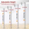 YLQFGUVWK Pole Dancing Pole Spin/Static Stripper Pole 45mm - Portable Fitness Pole Kit for Fitness Club Party Bar 440 Lbs Weight Capacity view 2