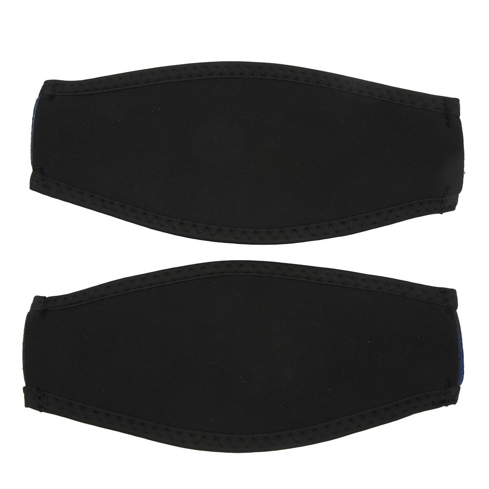 2Pcs Dive Mask Strap, Neoprene Breathable Soft Dive Wrapping Strap Cover Hair Protector Wrap Slap Straps, Material Stabilizing Safe Protection Dive Wrapping Strap Diving Mask Strap for Diving