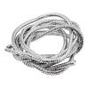 NineFit Basics Shimmering Mylar Braid Tubing for Fly Tying and Lure Making, Silver, Dia 3mm length 1m view 1