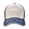 ADTEMP Eracism Outdoor Adult Washed Baseball Cap, Cowboy Hat, Travel Hat Navy Blue view 3
