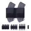 CLTAC Magazine Holder Insert Pouch Elastic Holster for AK Mag 7.62mm with Hook & Loop Fastener for MK3 MK4 MK5 D3CRM Ferro Tactical Chest Rig Range Bag Gun Safe Door Organizer view 1