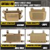 CLTAC Magazine Holder Insert Pouch Elastic Holster for AK Mag 7.62mm with Hook & Loop Fastener for MK3 MK4 MK5 D3CRM Ferro Tactical Chest Rig Range Bag Gun Safe Door Organizer view 2