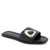 Aerosoles Women's BLAIRE Slide Sandal, Black Leather, 5M view 2