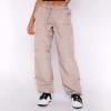 Women High Waisted Cargo Pants Baggy Fashion Y2K Teen Girls Streetwear Wide Leg Drawstring Hiking Pants with Pockets view 2