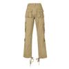 Fashion Women High Waisted Cargo Pants Patchwork Wide Leg Pants Baggy Streetwear Y2K Teen Girls Casual Hiking Pants view 4