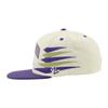 James Madison Dukes NCAA Officially Licensed Hat Flat Snapback Z11 Retro Diamond Team Color view 3