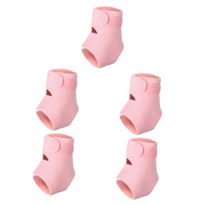Gatuida 5pcs Ankle Compression Sleeve for Sports Protective Nylon Ankle Cover for Running Basketball and Outdoor Activities Lightweight Comfortable Fit for Injury Prevention