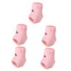 Gatuida 5pcs Ankle Compression Sleeve for Sports Protective Nylon Ankle Cover for Running Basketball and Outdoor Activities Lightweight Comfortable Fit for Injury Prevention view 1