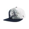 Connecticut Huskies NCAA Officially Licensed Hat Flat Snapback Z11 Retro Paintbrush view 1