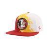 Florida State Seminoles NCAA Officially Licensed Hat Flat Snapback Z11 Retro Paintbrush view 1