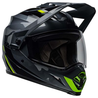 Bell MX-9 Adventure MIPS Helmet (Gloss Alpine Metallic Gray Camo - Medium)
