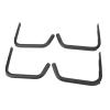 Astibym Kayak Storage Hook Rack Universal Space Saving Iron Canoe Wall Mounted Hooks for Boat RV Garage (L 1.8x9.5cm / 0.7x3.7in) view 3