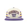 Washington Huskies NCAA Officially Licensed Hat Flat Snapback Z11 Retro Diamond Team Color view 2