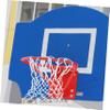 Happyyami Professional Basketball Netting 12 Loop Nylon Mesh Basketball Net Bulk Replacement Basketball Netting for Rim White Sturdy and Weatherproof view 4