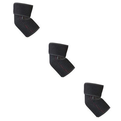 Mobestech 3pcs Elbow Compression Sleeve for Sports Support Brace for Basketball Weightlifting and More Comfortable Elbow for Active Individuals