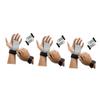 Kisangel 3pairs Lifting Gloves Grip Leather Palm Protector Gymnastics Training Work view 1
