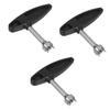 Kisangel 3pcs Gearless Type Plastic Handle Shoes Spike Wrench for Men Golf Shoes Fastener Removal Tool Essential Golf Accessory view 1