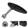 Kisangel 3pcs Gearless Type Plastic Handle Shoes Spike Wrench for Men Golf Shoes Fastener Removal Tool Essential Golf Accessory view 2