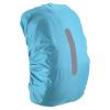 M METERXITY Backpack Rain Cover - Waterproof Lightweight Cover with Vertical Reflective Strap, Apply to Cycling/Hiking/Mountain Climbing (65-75L, XL, Light Blue) view 1