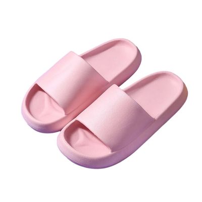 ANEIDA Pillow Slippers for Women Men Non-Slip Soft Cloud Slides Thick Sole Quick Dry Bathroom Shower Sliders Summer House Indoor Outdoor Sandals(Size:EU 40-41,Color:Pink)