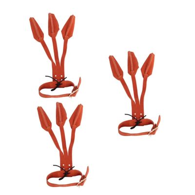 VANZACK 3pcs Three Finger Archery Gloves Lightweight Hand Protector for Recurve Shooting Breathable and Comfortable Design for Practice and Gym Use