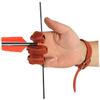 VANZACK 3pcs Three Finger Archery Gloves Lightweight Hand Protector for Recurve Shooting Breathable and Comfortable Design for Practice and Gym Use view 4