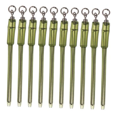 Yardwe 10pcs Outdoor Fishing Rolling Swivel Hook Connector for Freshwater and Saltwater Fishing Strong Lightweight Design for Bass Walleye and More