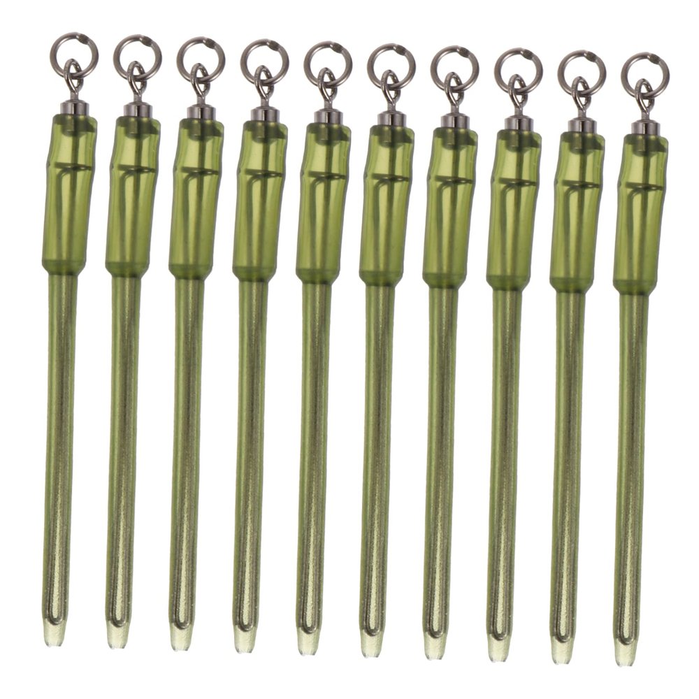 Yardwe 10pcs Outdoor Fishing Rolling Swivel Hook Connector for Freshwater and Saltwater Fishing Strong Lightweight Design for Bass Walleye and More