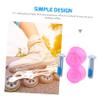 Yardwe 2pairs Roller Skate Stoppers Toe Guards Screws for Professional Skate Brakes Easy to Install and Comfortable to Use view 4