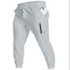 YOVVI Men's Athletic Joggers Stretch Sweatpants with Zipper Pockets Lightweight Running Workout Gym Track Golf Jogging Training Sweat Pants for Men(Light Grey,L) view 1