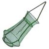 Yardwe Folding Fishing Basket with Drawstring Closure Durable Nylon Fish Mesh Cage for Easy Catching Portable Fish Holding Net for Freshwater and Saltwater Use view 1