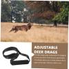 BESPORTBLE 3pcs Professional Tear-Resistant Deer Drag Strap for Hunting Outdoor Puller for Transport view 3